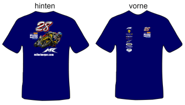 T-Shirt EURO 2026 navy