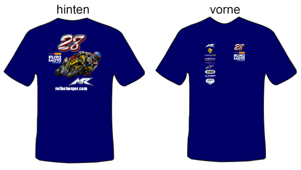 T-Shirt EURO 2026 navy